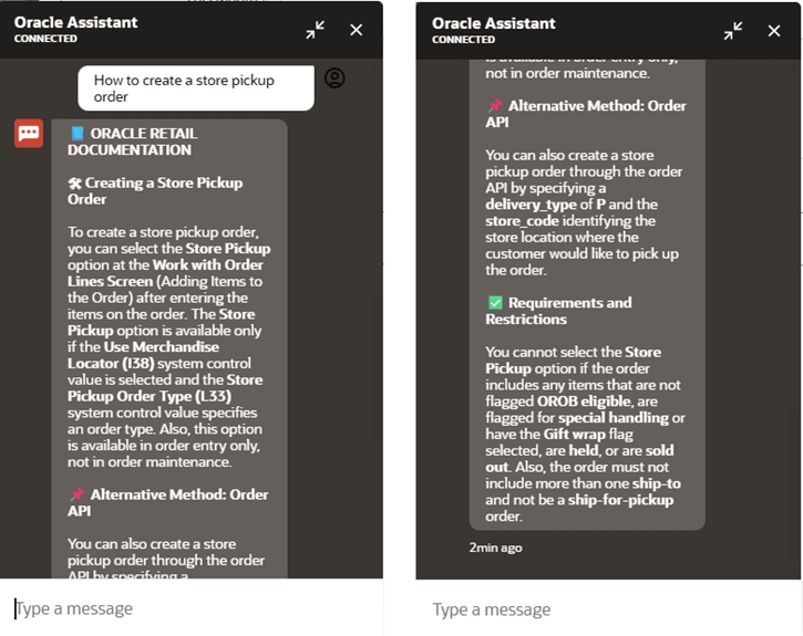 ODA Conversation 4 ODA Conversation 4