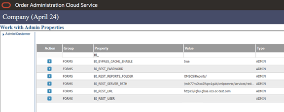 Work with Admin Properties