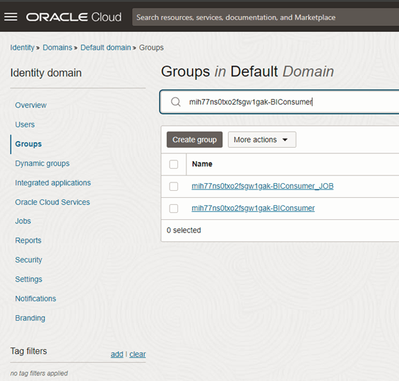 search for tenant ID