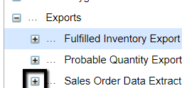 Sales Order Data Extract scheduler