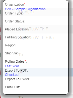 Illustrates the report summary window.
