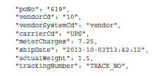 Shipment Identifying Information