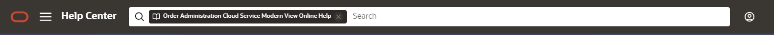 OHC Search field