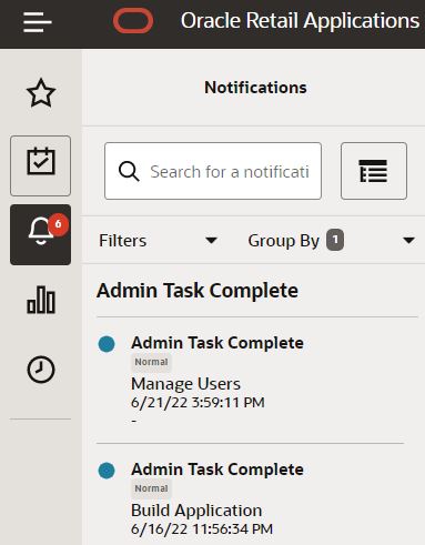 Notifications Group View