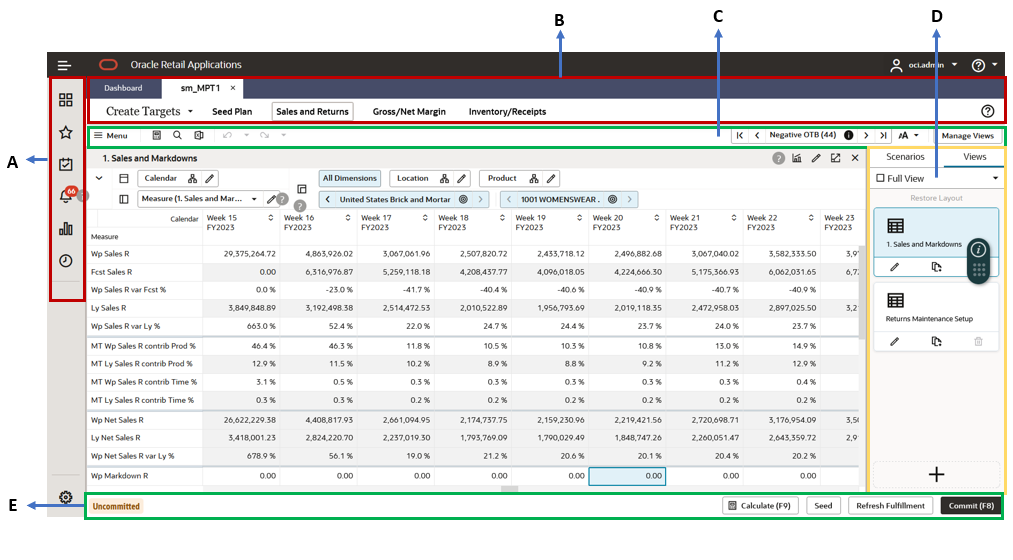 User Interface User Interface