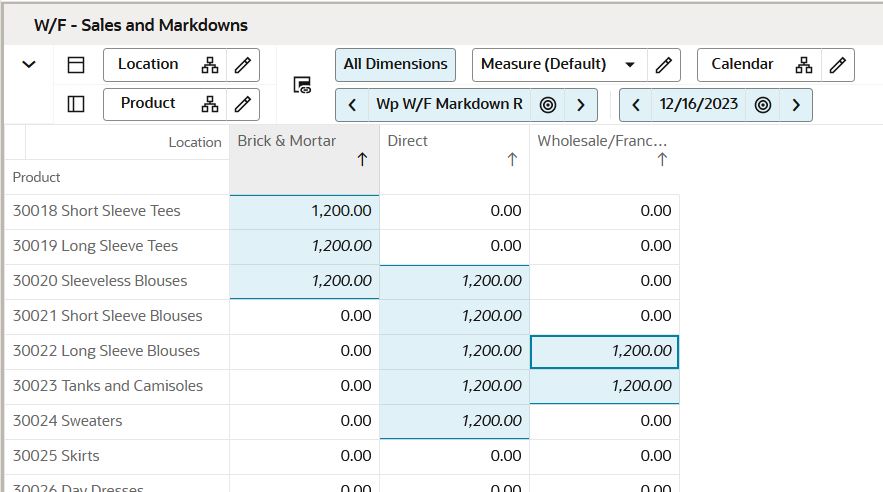 Selected Cells Filled with Source Cell Value