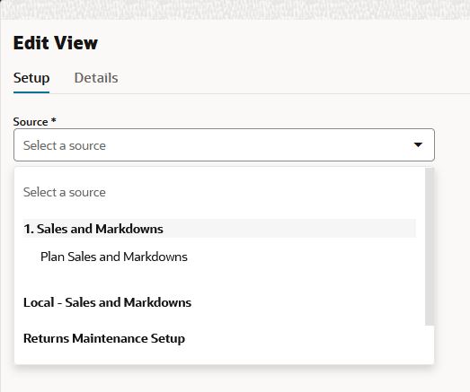 Select a Source