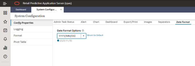 This image shows a sample date option.