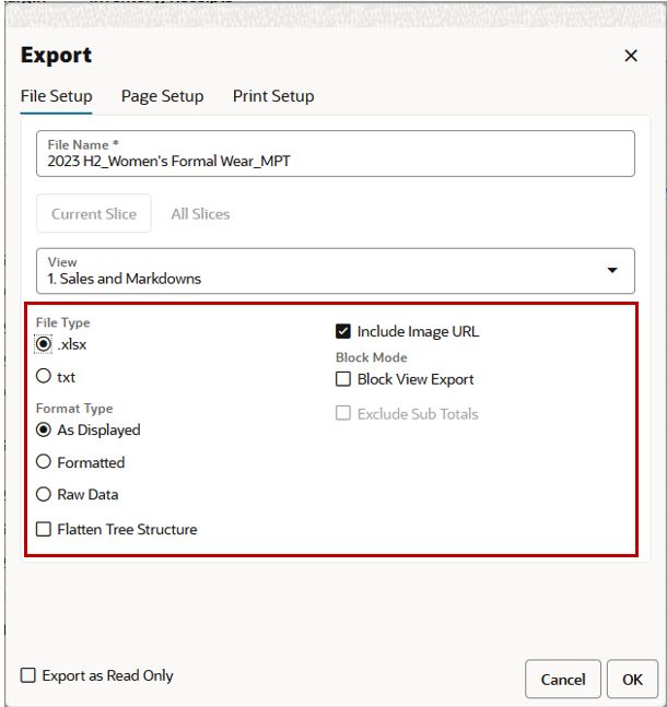 Excel File Type