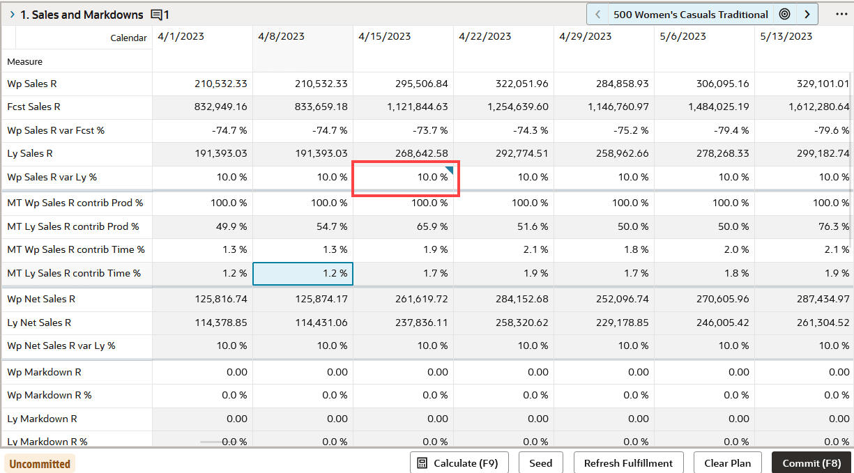 Comments icon on the cell Comments icon on the cell