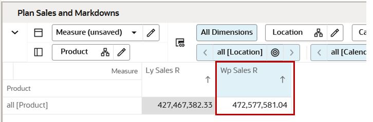 Paste Result at the Aggregated Level