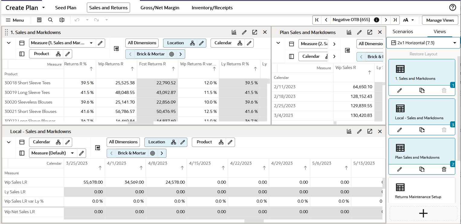 2X1 Horizontal (7:3) Layout
