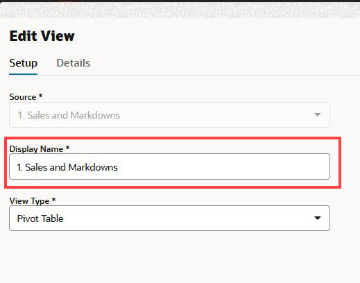 Change the Display Name