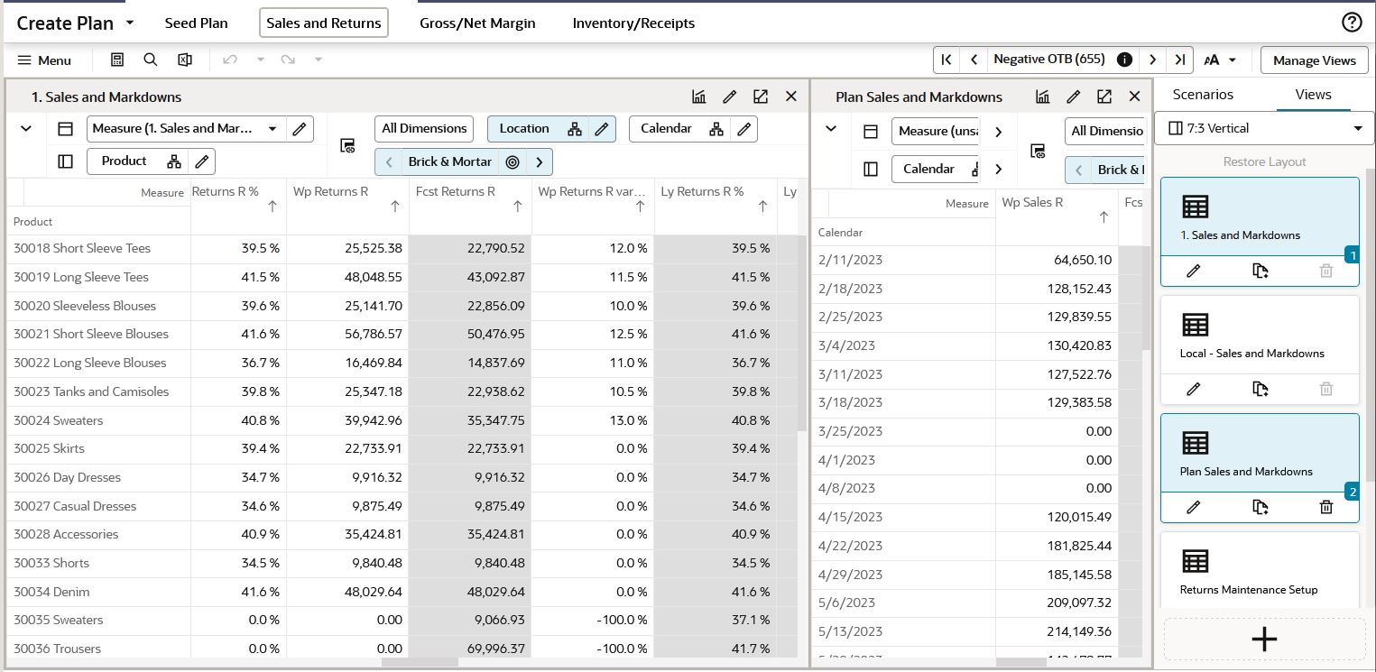 (7:3) Vertical Layout (70:30)