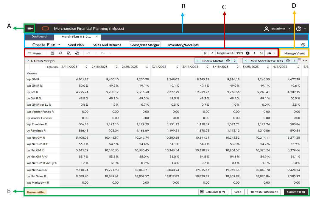 User Interface User Interface