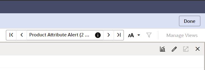 Exit Alert Navigation Mode