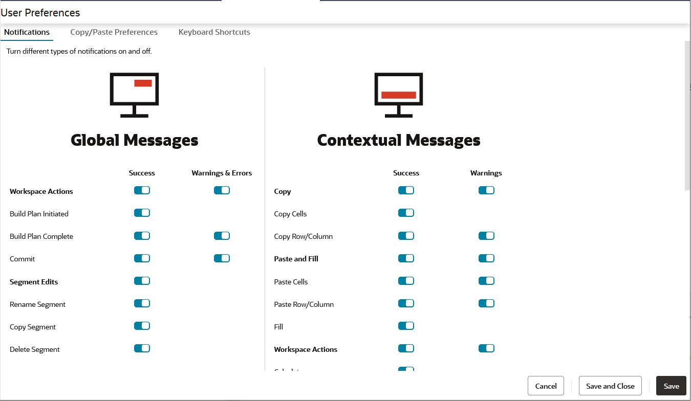 Notifications Section Displays that all Notifications are On