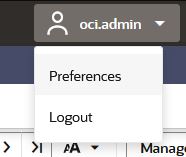 User Preference Module Access