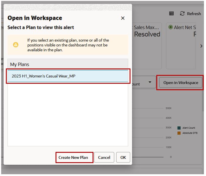 Create or Open Workspace