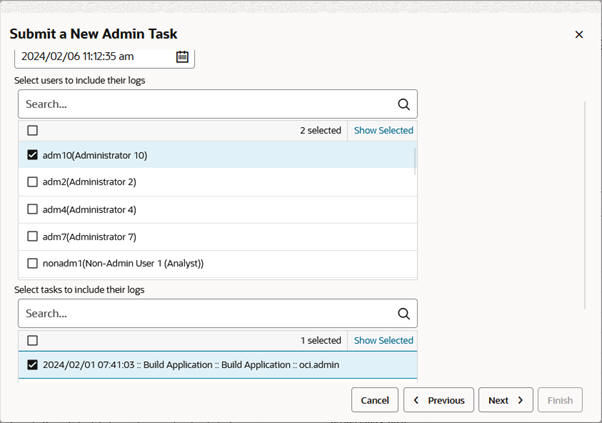This image shows copy all logs.