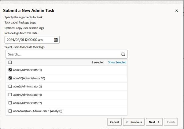 This image shows copy user session logs.