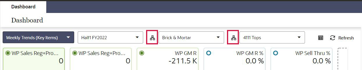 Dynamic Hierarchy Roll-Up