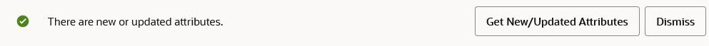 New or Updated Attribute Notification