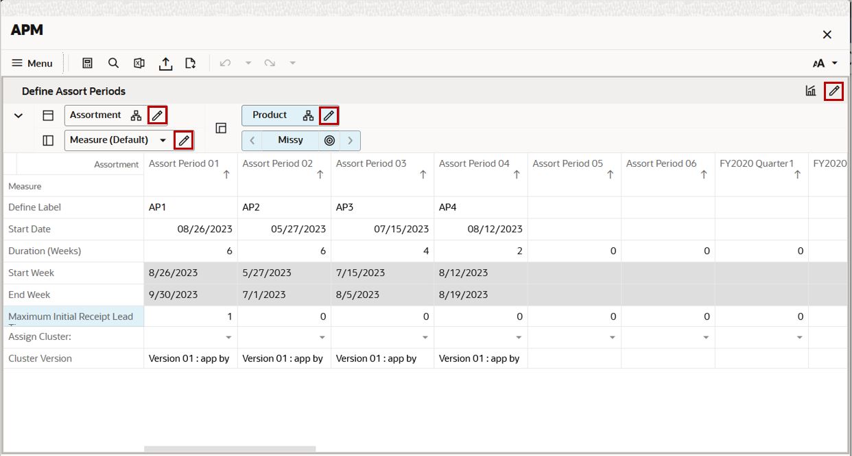 Launching Edit View from the Detach View