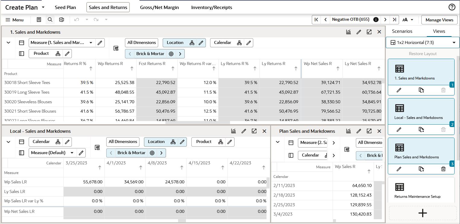 1X2 Horizontal (7:3) Layout