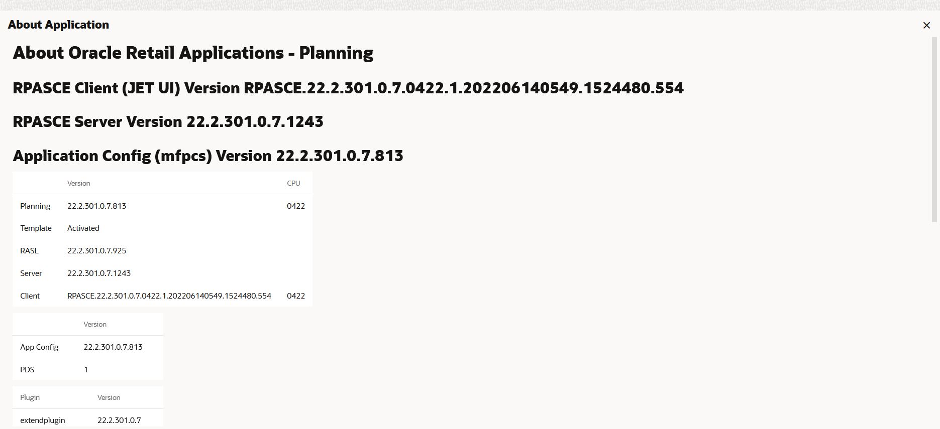 About Application Window