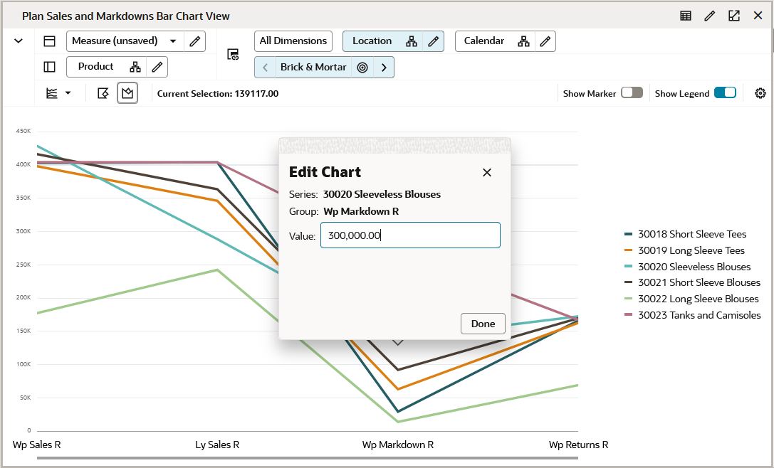 Edit Value in the Dialog Box