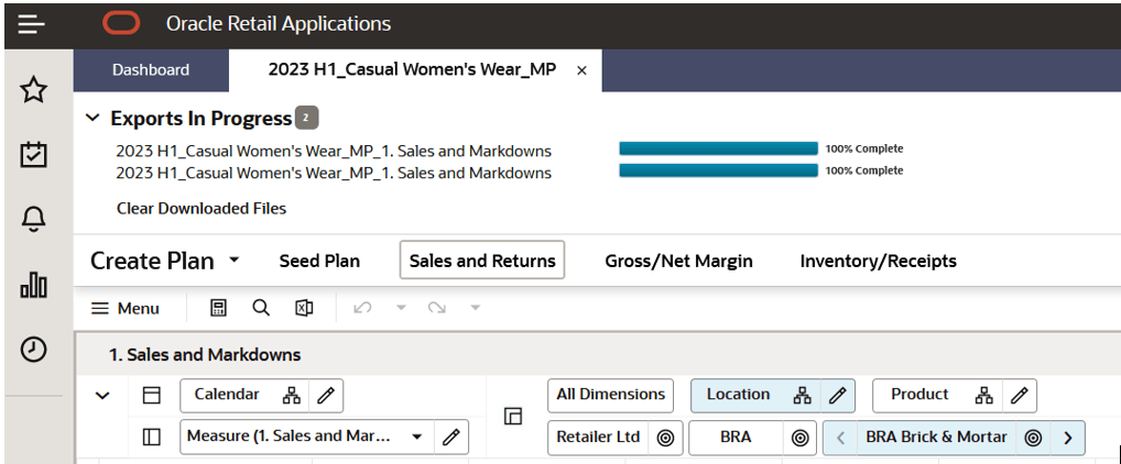 Export Progress Banner Message Export Progress Banner Message