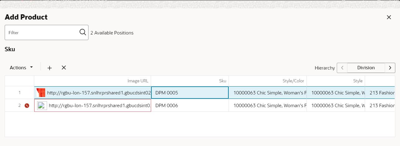 Error Validation in Image URL