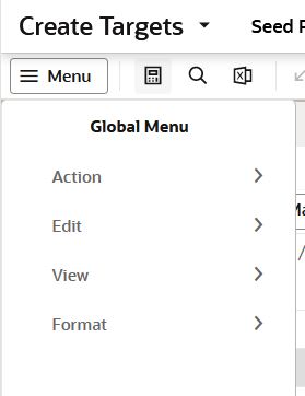 Quick Access Toolbar Menu Options