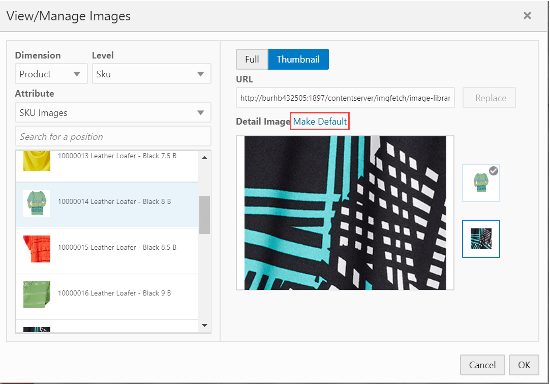 Make Default Link for an Image