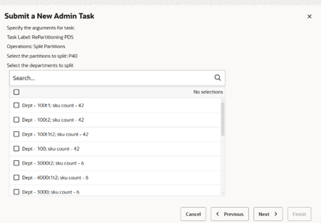 This image shows list of departments. This image shows list of departments.