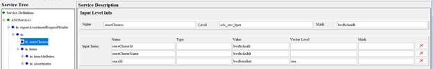 This image shows the input item element.
