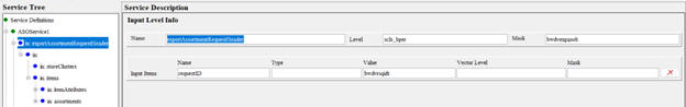 This image shows input level element.