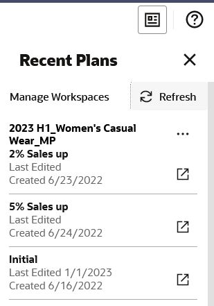 View Scenarios using the Dashboard
