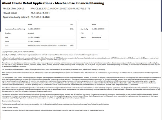 About Application Window About Application Window