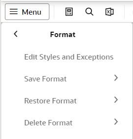 Save Format