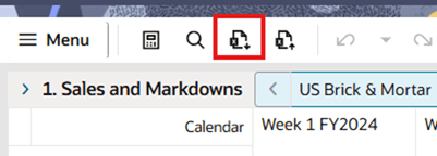 Export Button