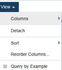 View Menu of Components Section View Menu of Components Section