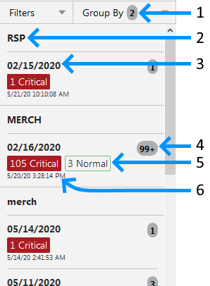 Results Panel - Summarized View