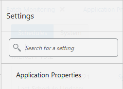 Settings on Navigation Bar