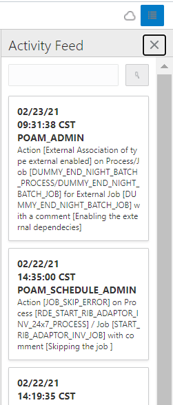 Activity Feed Activity Feed