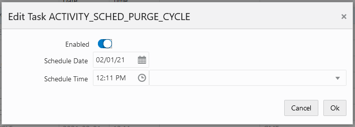 Edit Task Window Edit Task Window