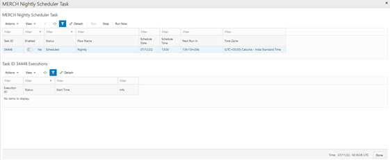 Nightly Scheduler Task Window Nightly Scheduler Task Window
