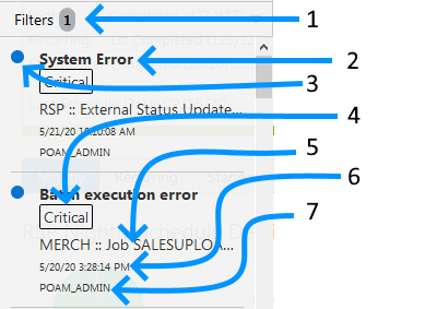 Results Panel - List View