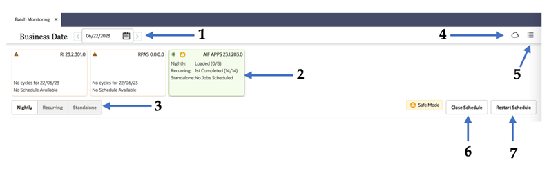 Batch Monitoring Header — Labeled